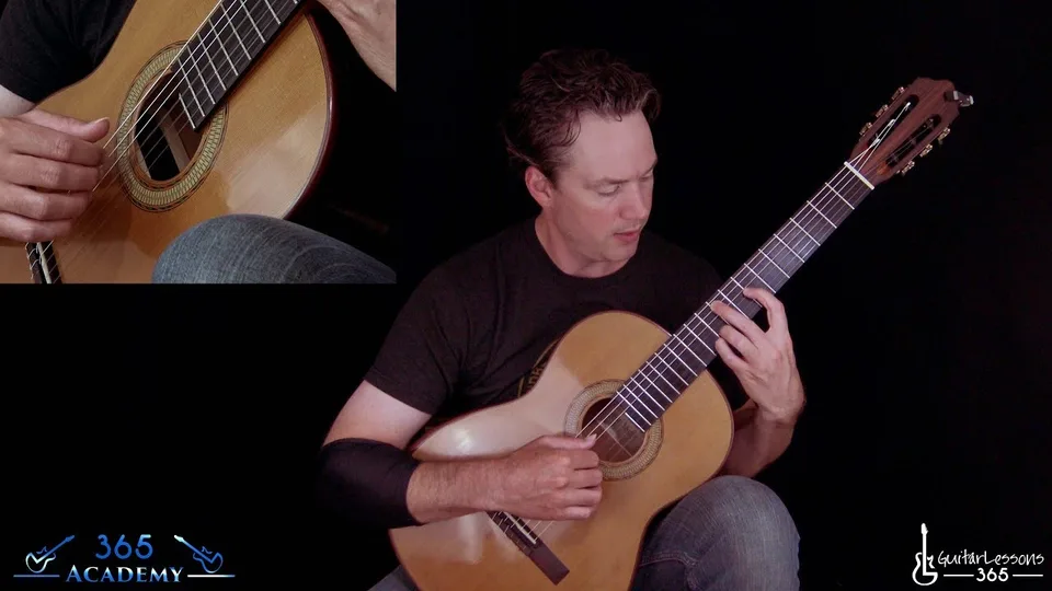 Miguel Llobet - Canco del Lladre guitar lesson