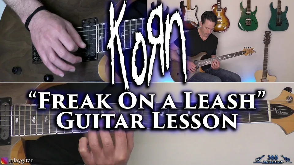 Korn - Freak On a Leash guitar lesson