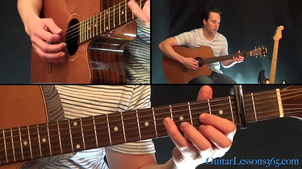 The Beatles - Norwegian Wood - Acoustic guitar lesson