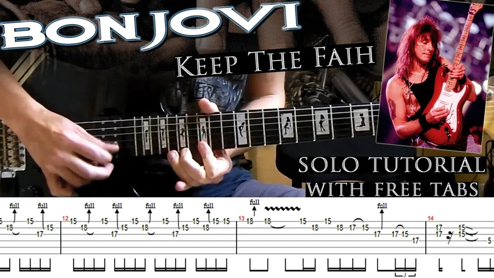 Bon Jovi - Keep The Faith guitar tab