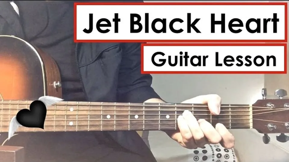 5SOS - Jet Black Heart guitar lesson