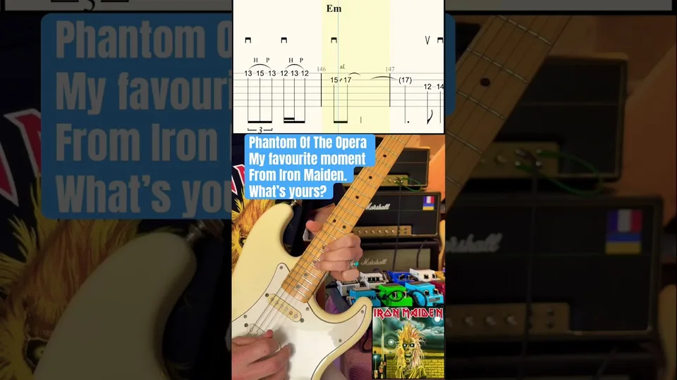 Iron Maiden - Phantom of the Opera guitar tab