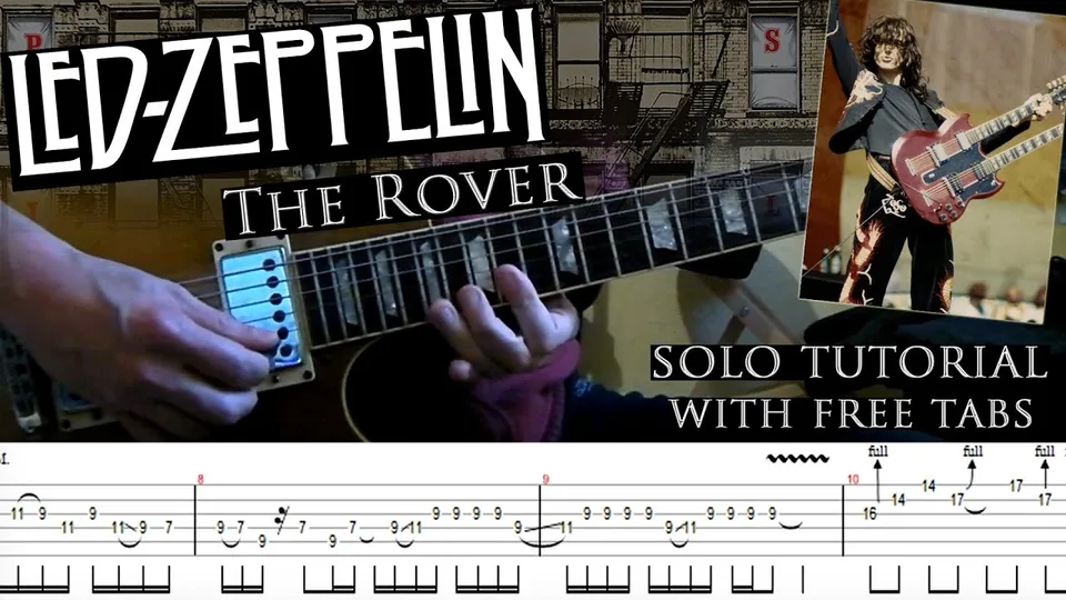 Led Zeppelin - The Rover guitar tab