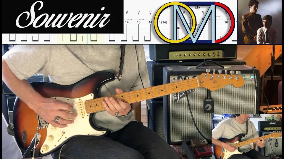 OMD - Souvenir guitar tab
