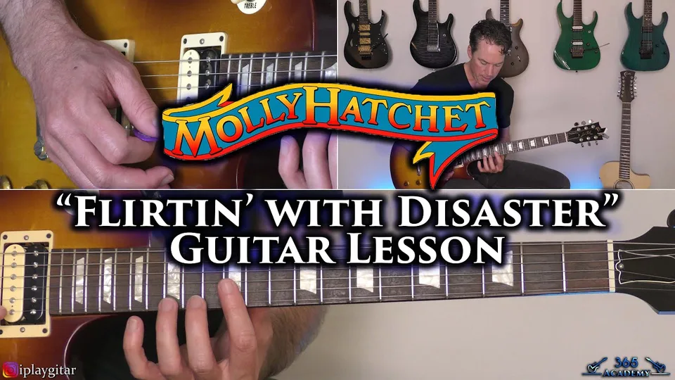 Molly Hatchet - Flirtin' with Disaster guitar lesson