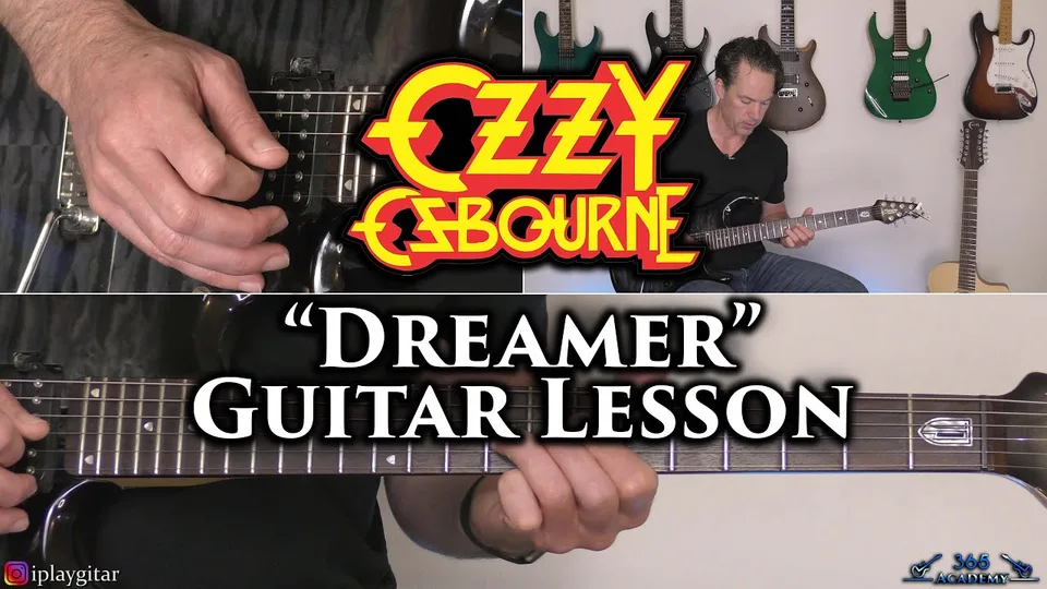 Ozzy Osbourne - Dreamer guitar lesson