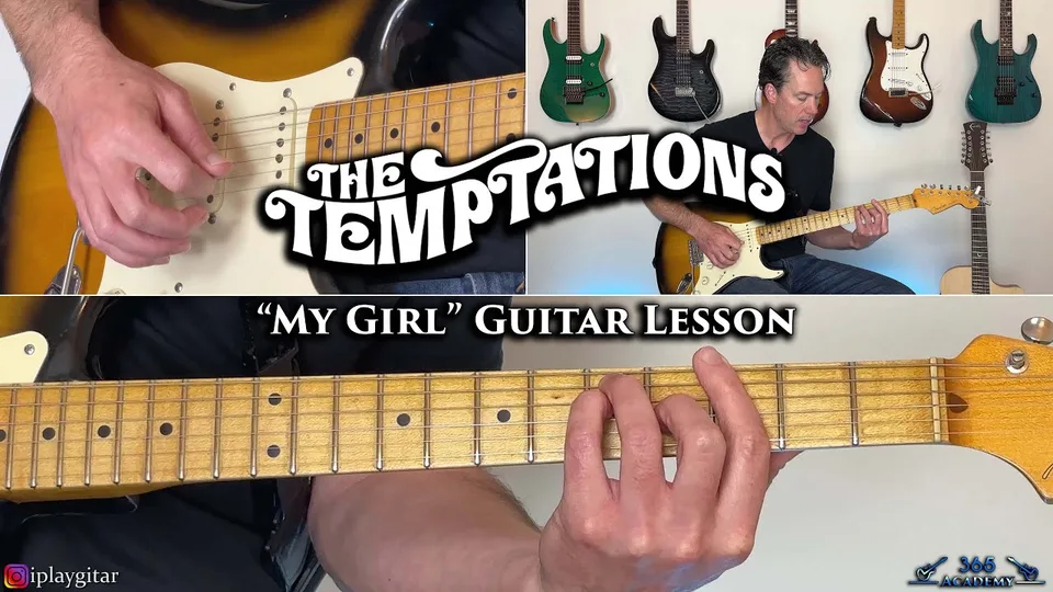 The Temptations - My Girl guitar lesson