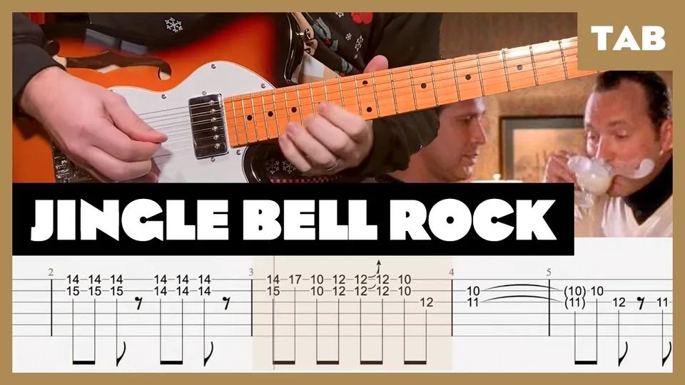 Hall and Oats - Jingle Bell Rock Christmas guitar tab