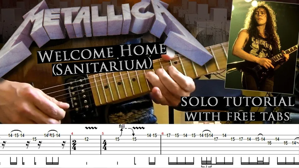 Metallica - Welcome Home guitar tab