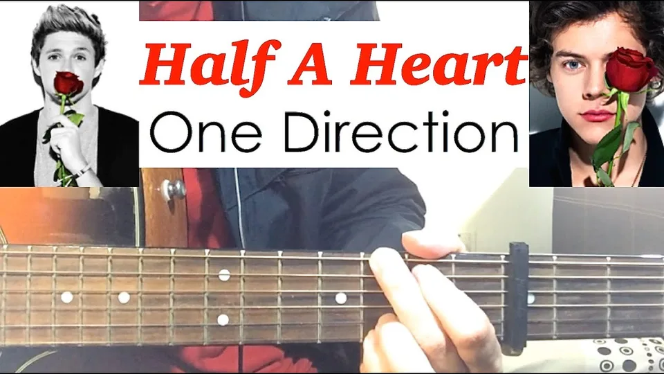One Direction - Half a heart guitar lesson