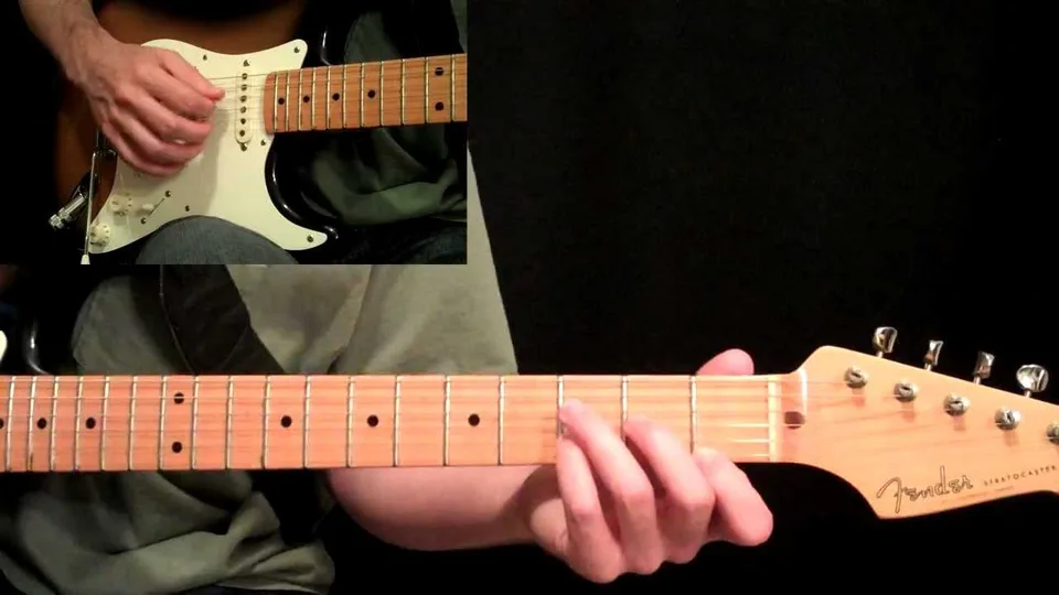 Kansas - Carry On Wayward Son - Verse & Chorus guitar lesson