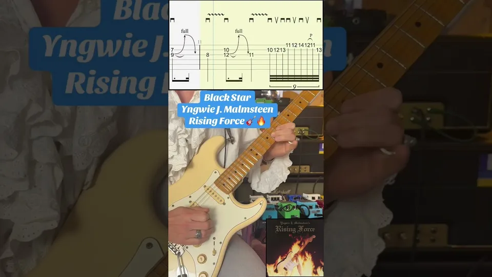 Yngwie Malmsteen - Black Star guitar tab