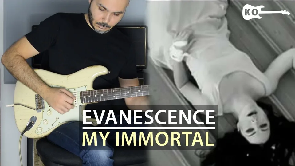 Evanescence - My Immortal guitar cover