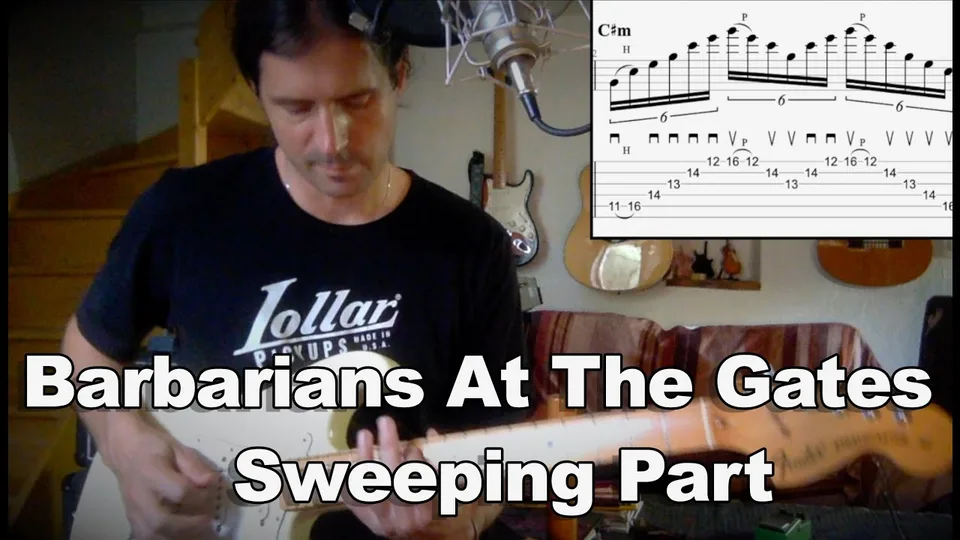 Patrick Rondat - Barbarians At The Gates guitar tab