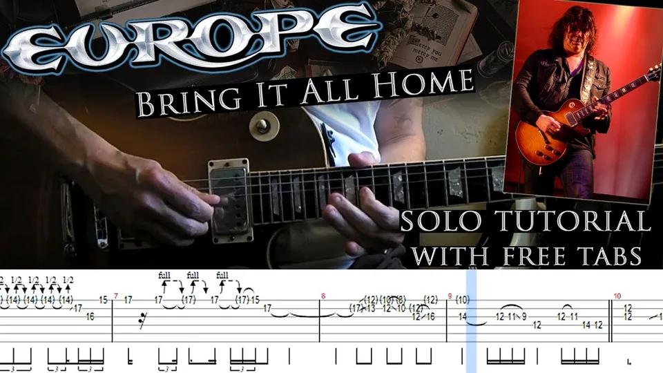 Europe - Bring It Home guitar tab