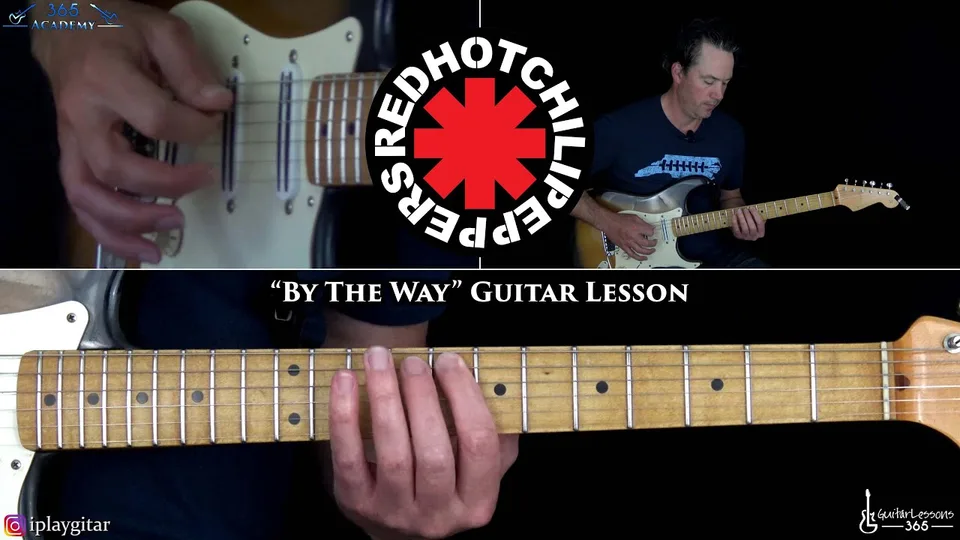 Red Hot Chili Peppers - By The Way guitar lesson
