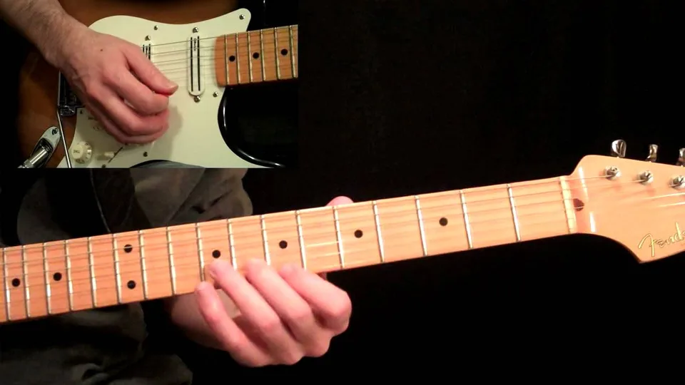 Stevie Ray Vaughan - Pride And Joy Pt.1 - Intro guitar lesson