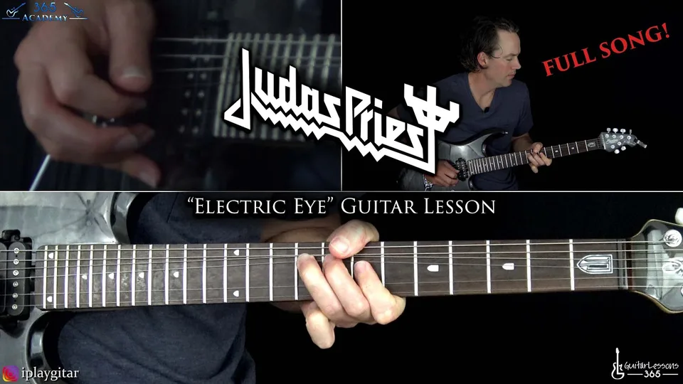 Judas Priest - Electric Eye guitar lesson