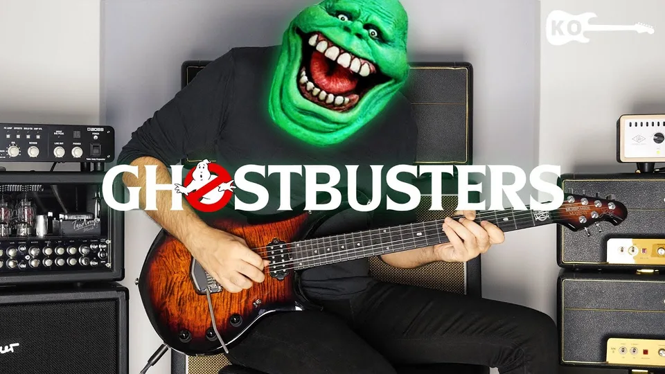 Ray Parker Jr - Ghostbusters guitar cover