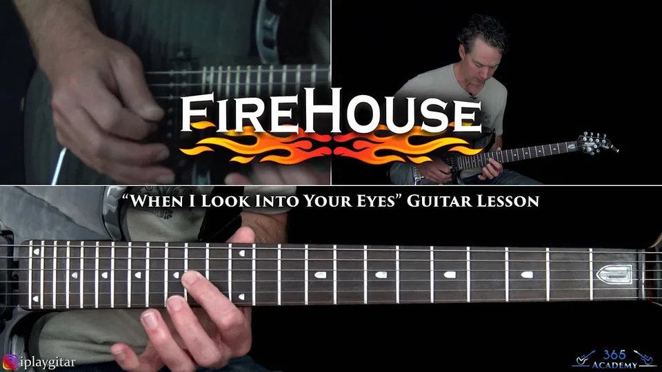Firehouse - When I Look Into Your Eyes guitar lesson