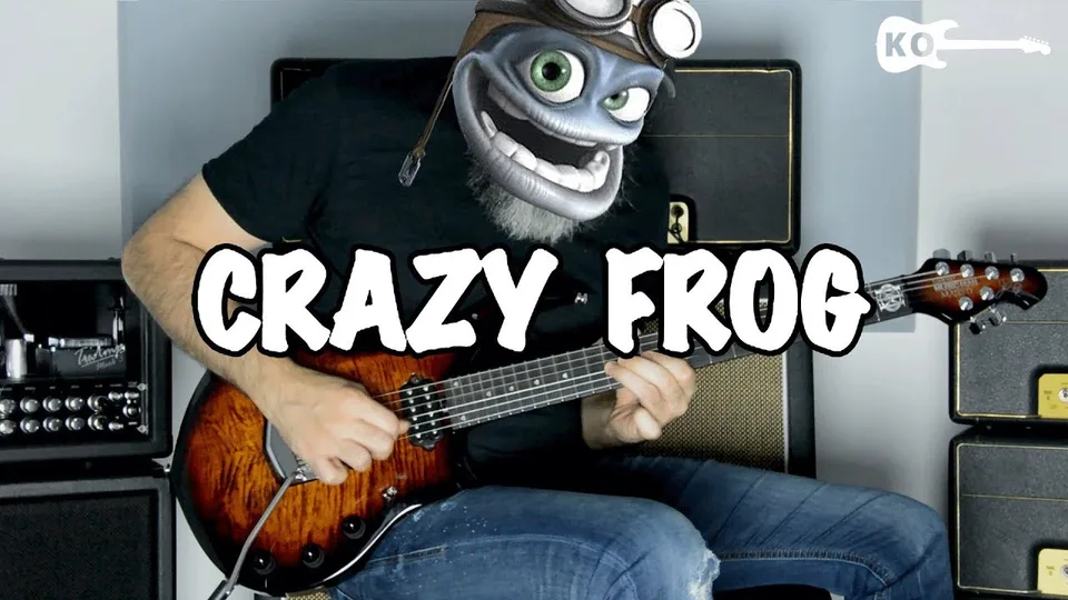 Crazy Frog - Axel F guitar cover