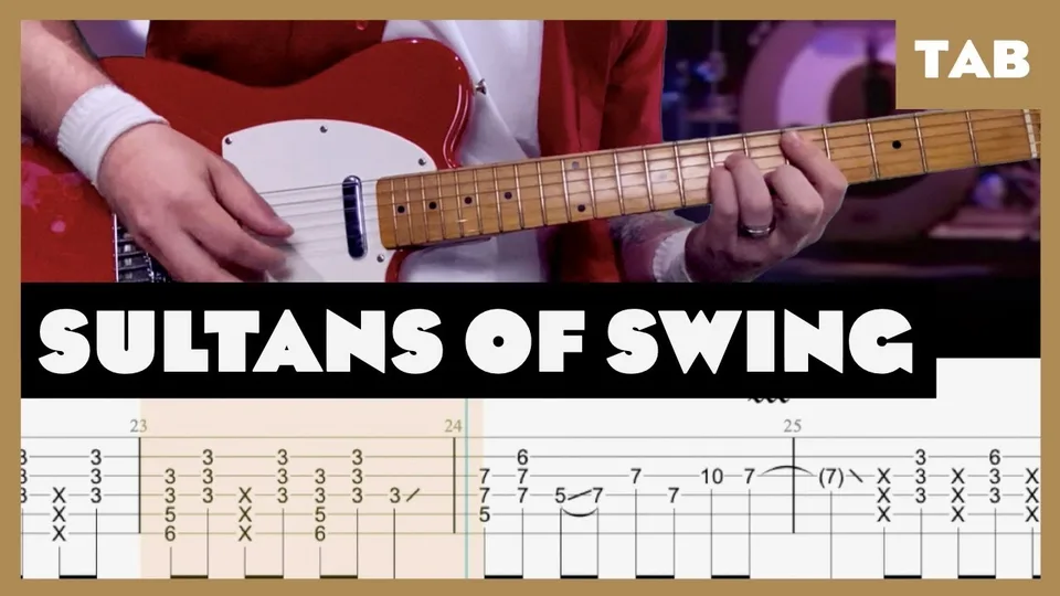 Dire Straits - Sultans of Swing guitar tab