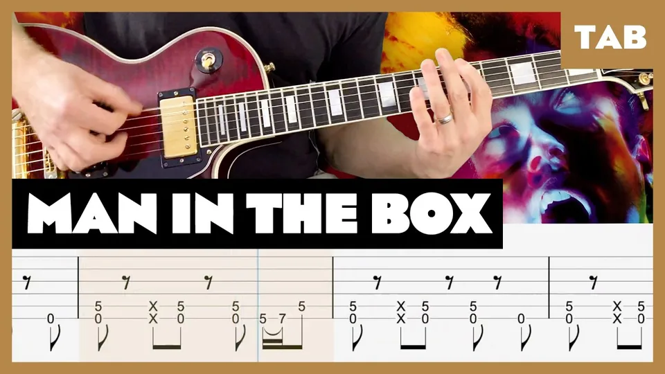 Alice in Chains - Man In The Box guitar tab