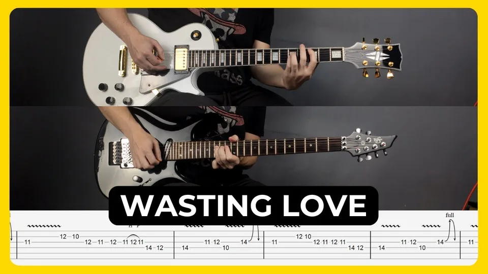 Iron Maiden - Wasting Love guitar tab