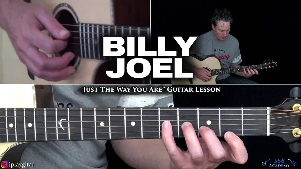 Billy Joel - Just The Way You Are Guitar Chords Lesson - Acoustic guitar lesson