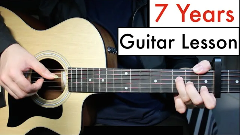 Lukas Graham - 7 Years guitar lesson