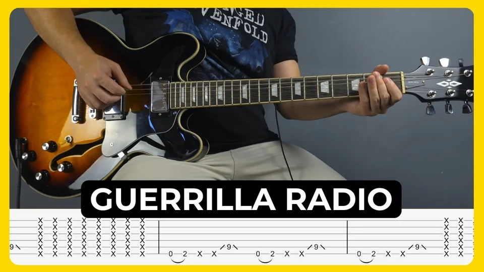 Rage Against The Machine - Guerrilla Radio guitar tab
