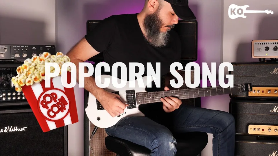 Hot Butter - Popcorn guitar cover
