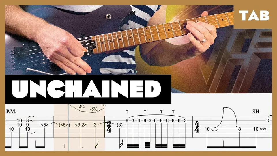 Van Halen - Unchained guitar tab