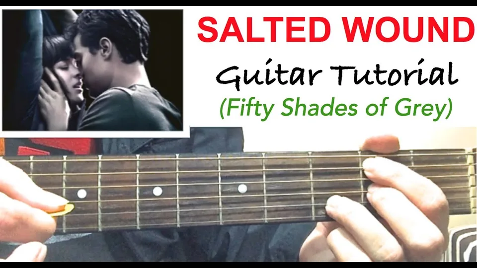 Sia - SALTED WOUND guitar lesson