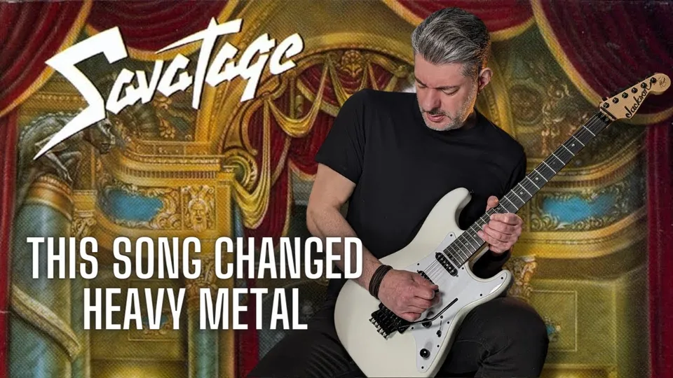Savatage - Gutter Ballet guitar cover