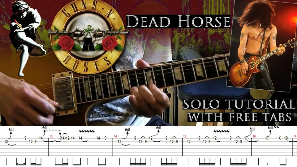 Guns N' Roses - Dead Horse guitar tab