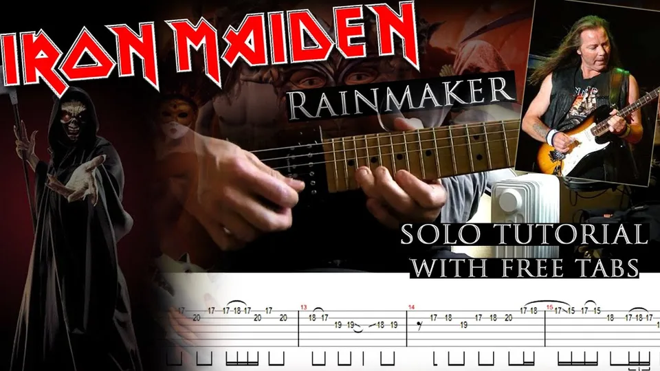 Iron Maiden - Rainmaker guitar tab