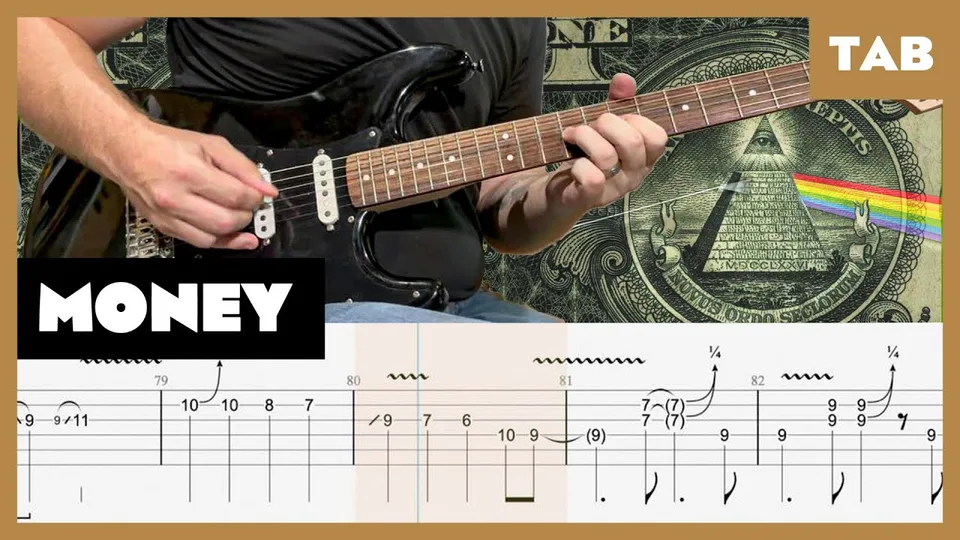 Pink Floyd - Money guitar tab