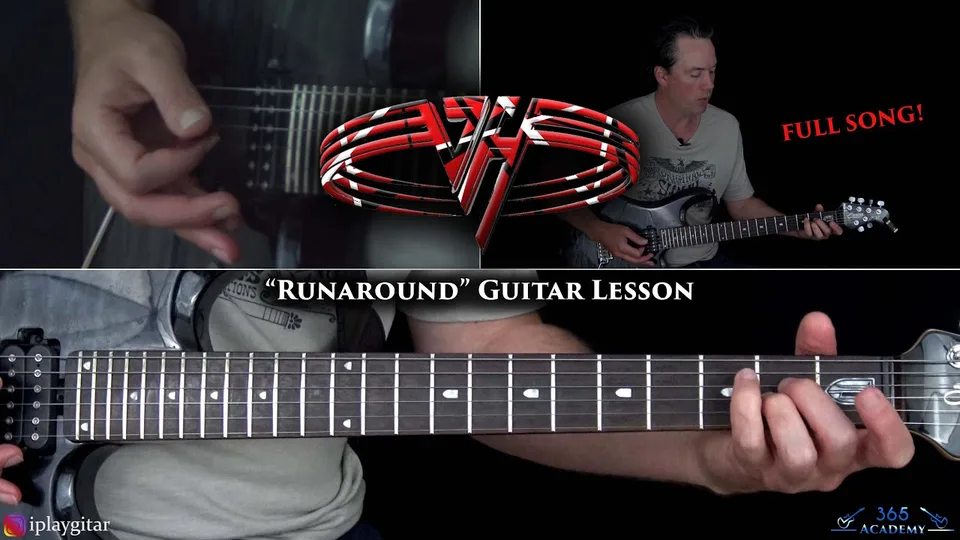 Van Halen - Runaround guitar lesson