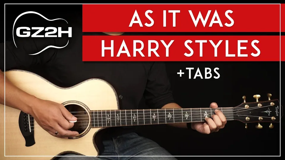 Harry Styles - As It Was guitar lesson