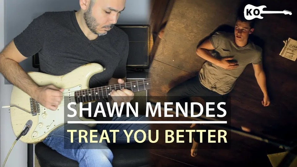 Shawn Mendes - Treat You Better guitar cover
