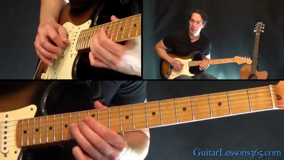 The Beatles - While My Guitar Gently Weeps - Solo guitar lesson