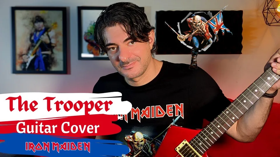 Iron Maiden - The Trooper guitar cover