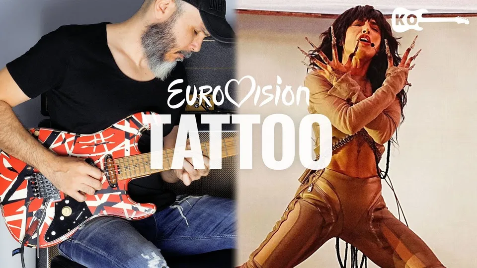 Loreen - Tattoo - Sweden - Eurovision 2023 guitar cover