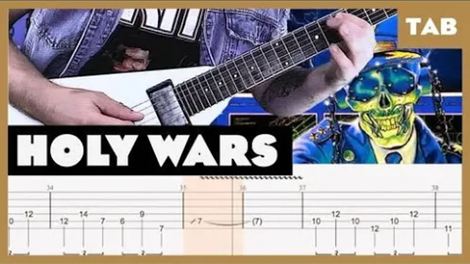 Megadeth - Holy Wars… The Punishment Due guitar tab