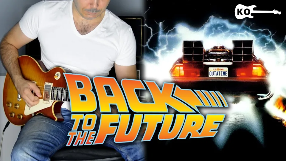 Back to the Future - Theme guitar cover
