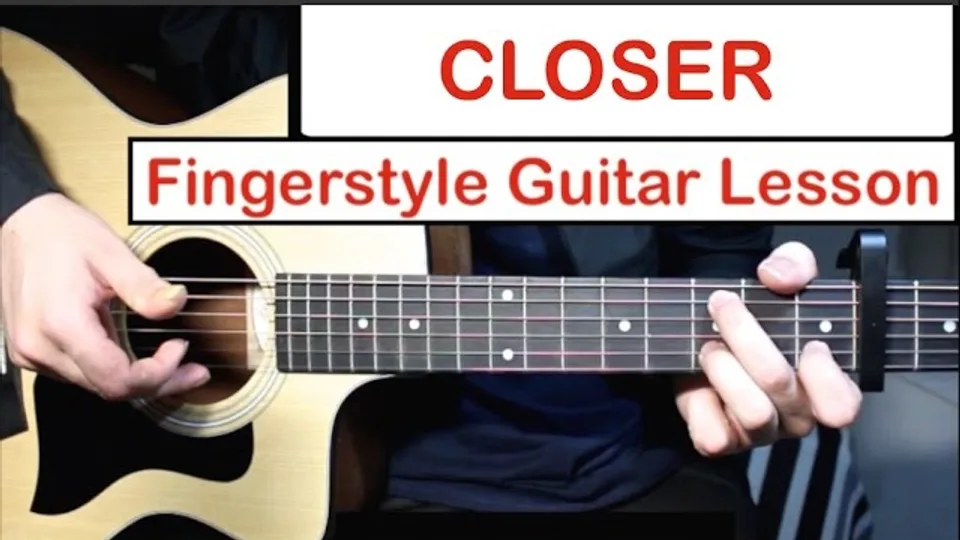The Chainsmokers - Closer guitar lesson