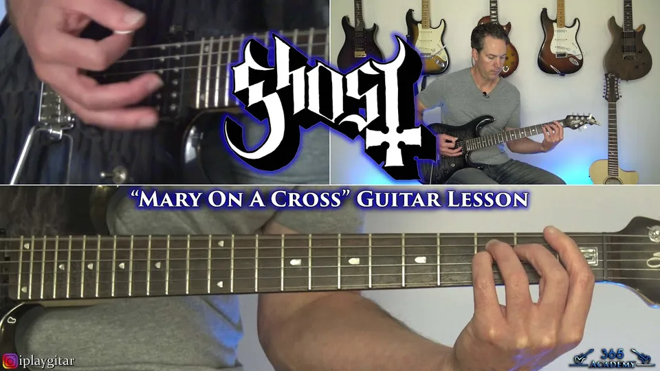 Ghost - Mary On A Cross guitar lesson