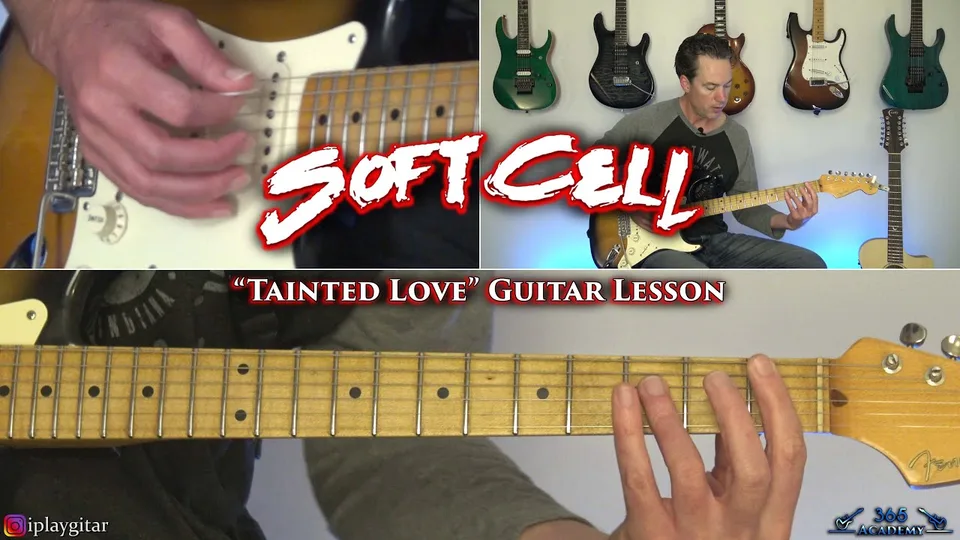 Soft Cell - Tainted Love guitar lesson