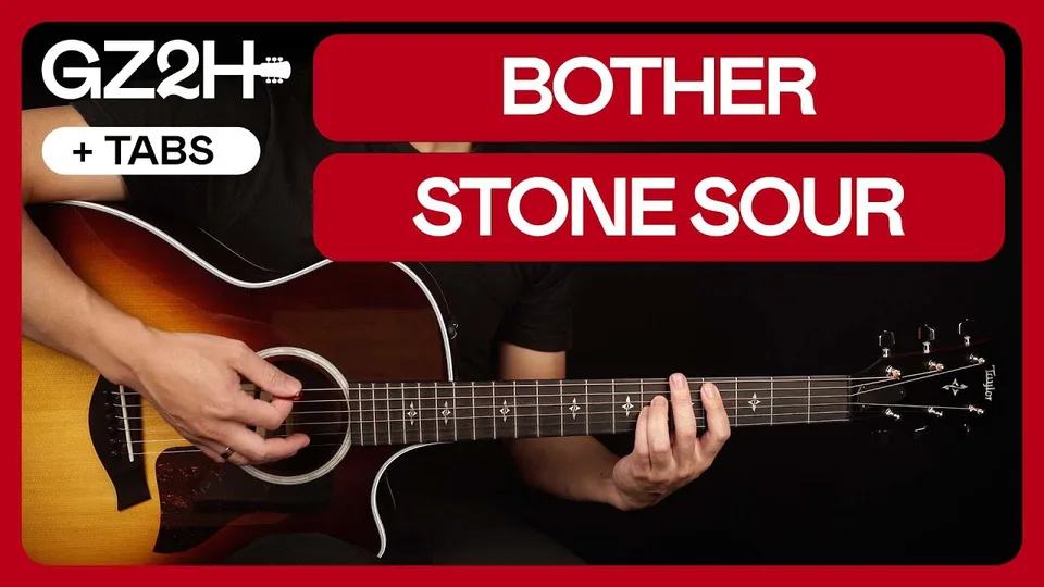 Stone Sour - Bother guitar lesson